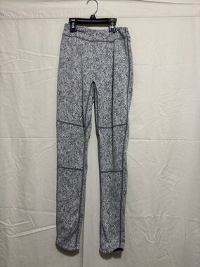 Gymshark Gray Patterned High-Rise Leggings Small
